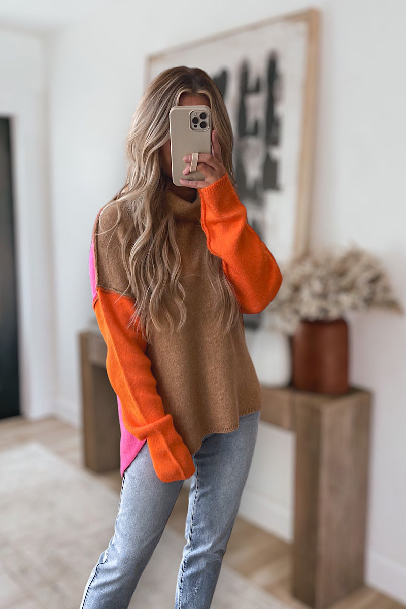 Kayla Combo Sweater