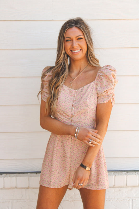 Brailey Floral Romper