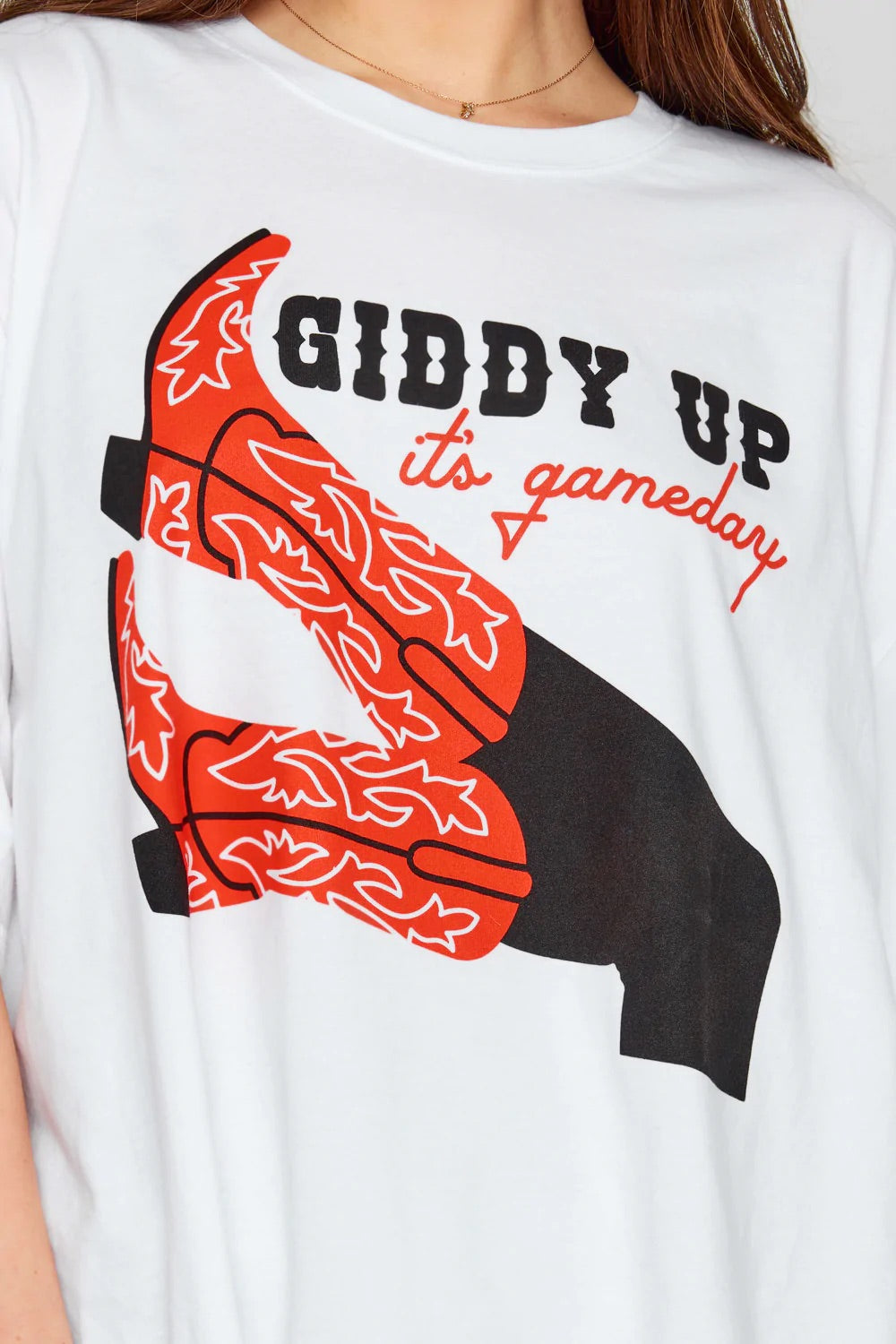 Giddy Up It's Gameday Tee