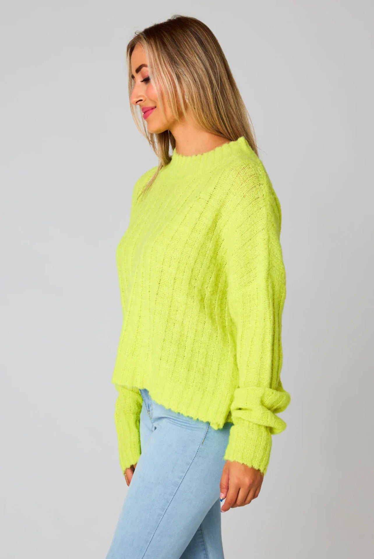 Hadley Knit Sweater - Citrus