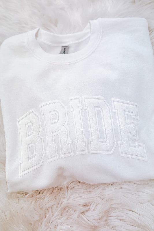 BRIDE Puff Print Sweatshirt